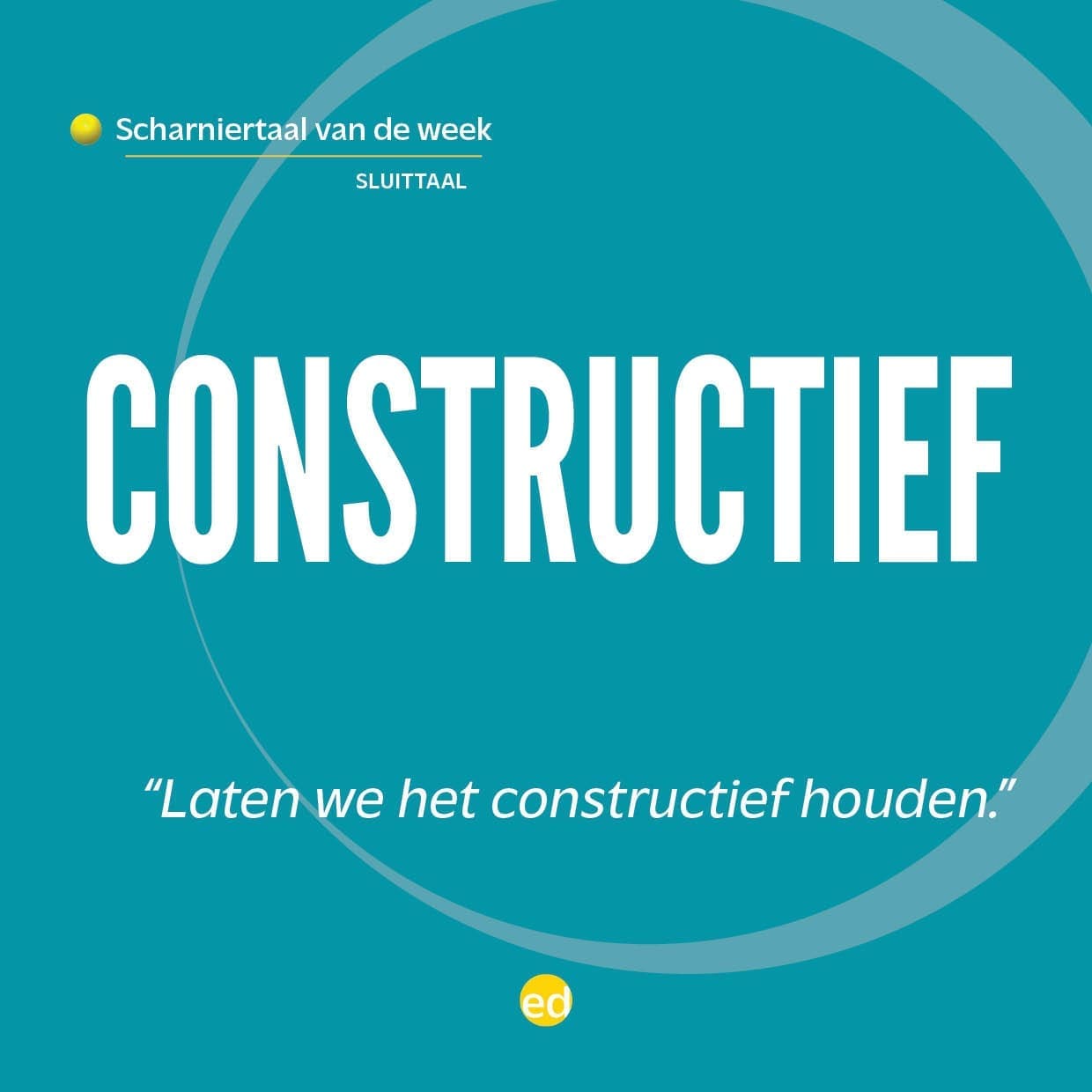 Featured image for “Constructief (scharniertaal)”