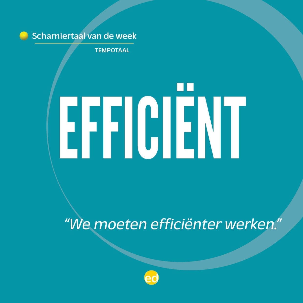 Featured image for “Efficiënt (scharniertaal)”