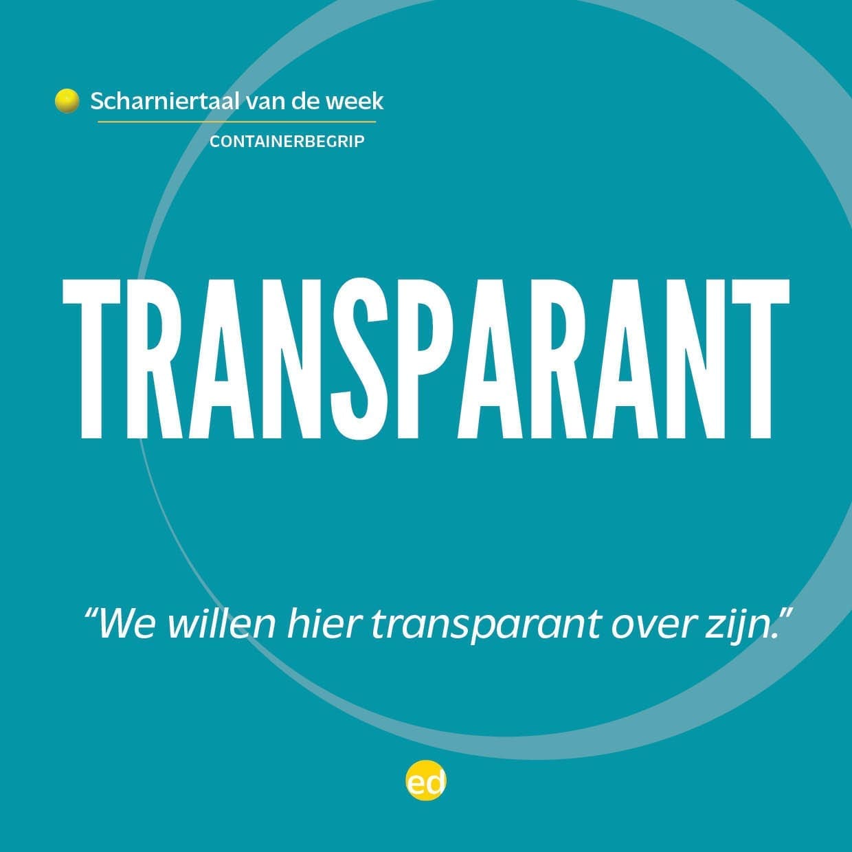Featured image for “Transparant (scharniertaal)”